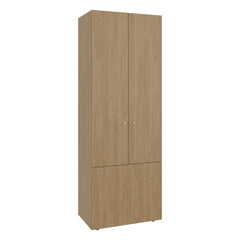 Soham Closet System Duo, Bedroom, Macadamia
