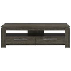 Weathered Grey 59-inch 2-Drawer TV Console