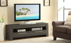 Weathered Grey 59-inch 2-Drawer TV Console