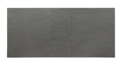 Katia Rustic Gray & Weathered White Finish Dining Table W/Leaf