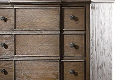 Baudouin Weathered Oak Finish Chest