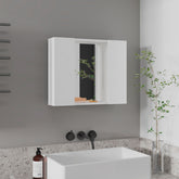 Ellegrini 1-Drawer Medicine Cabinet White