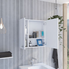4-Shelf Bathroom Medicine Cabinet with Mirror
