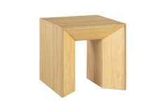 Harold Natural Oak Finish End Table