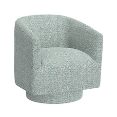 Blue Swivel Accent Chair