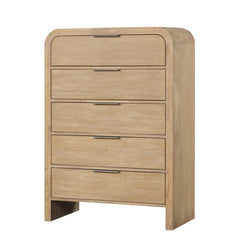 1pc Transitional Style Chest Metal Finger Handles English Dovetail Drawers Slide Metal Glides Natural Finish Bedroom Furniture