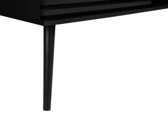 Tv Stand, 72 Inch, Media Entertainment Center, Storage Cabinet, Console, Storage Shelves, Bedroom, Living Room, Black Laminate, Contemporary, Modern