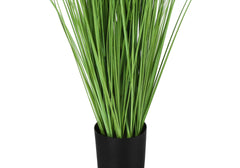 Artificial Plant, 47" Tall, Grass Tree, Indoor, Faux, Fake, Floor, Greenery, Potted, Real Touch, Decorative, Green Grass, Black Pot