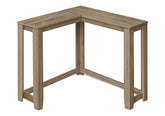 Accent Table, Console, Entryway, Narrow, Corner, Living Room, Bedroom, Brown Laminate, Contemporary, Modern
