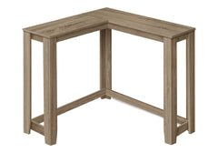 Accent Table, Console, Entryway, Narrow, Corner, Living Room, Bedroom, Brown Laminate, Contemporary, Modern