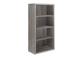 Bookshelf, Bookcase, Etagere, 5 Tier, 48"h, Office, Bedroom, Brown Laminate, Contemporary, Modern