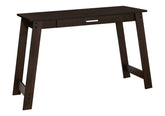 Computer Desk, Home Office, Laptop, Storage Drawers, Work, Brown Laminate, Contemporary, Modern