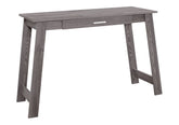 Computer Desk, Home Office, Laptop, Storage Drawers, Work, Grey Laminate, Contemporary, Modern