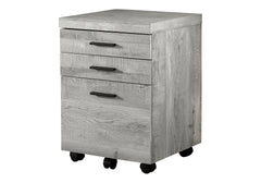 File Cabinet, Rolling Mobile, Storage Drawers, Printer Stand, Office, Work, Grey Laminate, Contemporary, Modern