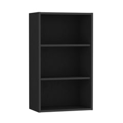 Wall Cabinet 36" H, 3 shelves, Black