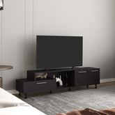 Tv Stand, 3Doors, 1 Shelf 50" TV Capacity