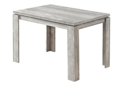 Dining Table, 48" Rectangular, Small, Kitchen, Dining Room, Grey Laminate, Contemporary, Modern