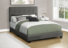 Bed, Full Size, Bedroom, Upholstered, Frame Only, Transitional