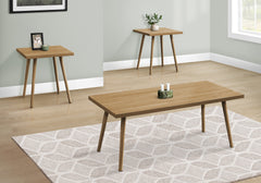 Table Set, 3pcs Set, Accent, Coffee, End, Living Room, Walnut Laminate, Contemporary, Modern