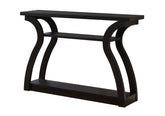 Accent Table, Console, Entryway, Narrow, Sofa, Living Room, Bedroom, Brown Laminate, Contemporary, Modern