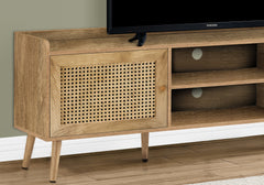 Tv Stand, 72 Inch, Console, Media Entertainment Center, Storage Cabinet, Living Room, Bedroom, Walnut Laminate, Wood Legs, Transitional
