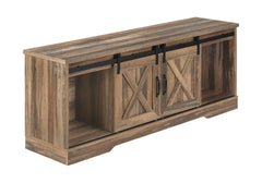 Tv Stand, 60 Inch, Console, Media Entertainment Center, Storage Cabinet, Living Room, Bedroom, Brown Laminate, Transitional