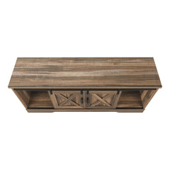 Tv Stand, 60 Inch, Console, Media Entertainment Center, Storage Cabinet, Living Room, Bedroom, Brown Laminate, Transitional