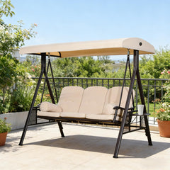 3-Seat Patio Swing Chair