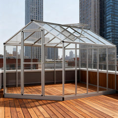 Greenhouse 10' L x 6' W Greenhouse with Roof Vent