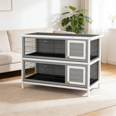 Pet House,2-Story Large Rabbit Hutch