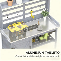 Easy to Clean Wooden Potting Bench