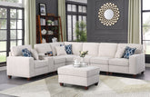Rene Sectional Sofa with Ottoman