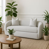 Sofa - Mendocino Beach Fabric with 2 Pillows