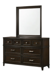 Merlot Square Mirror