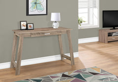 Computer Desk, Home Office, Laptop, Storage Drawers, Work, Brown Laminate, Contemporary, Modern