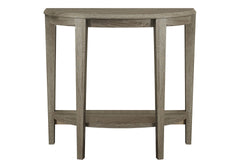 Accent Table, Console, Entryway, Narrow, Sofa, Living Room, Bedroom, Brown Laminate, Contemporary, Modern