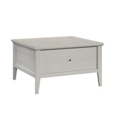 Coffee Table with Elegant Design, Light Gray finish