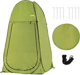 Camping Shower Tent 7FT Instant Pop Up Privacy Tents, Portable Toilet Tent Outdoor Dressing Room, Foldable Camp Sun Shelter for Beach Fishing