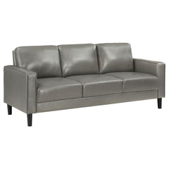 Farallone Grey Track Arm Sofa
