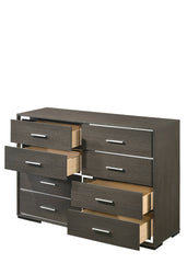 Escher Gray Oak Finish Dresser