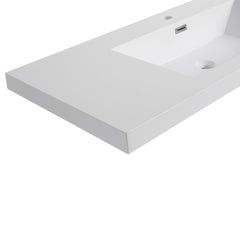 48" Bathroom Resin Sink