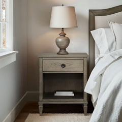 Victoria Nightstand Reclaimed Grey