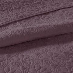 Reversible Bedspread Set Purple King