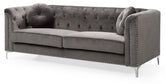 Elegant Contemporary Dark Gray Sofa