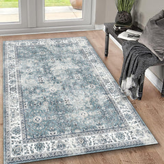 TOUCAN K4640A-19 - 5' x 7' Washable Non-Slip Area Rug