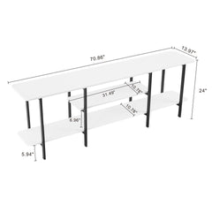 Console Table in White