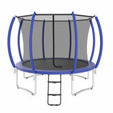 UB 10FT trampoline inner safetynet with powder coating--Pumpkin-Blue