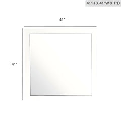 Burlington G2490-M Mirror , White
