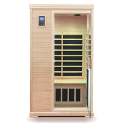 Two-person Far-infrared hemlock indoor sauna room