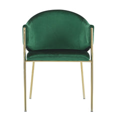 Modern Velvet Upholstered Dining Chair